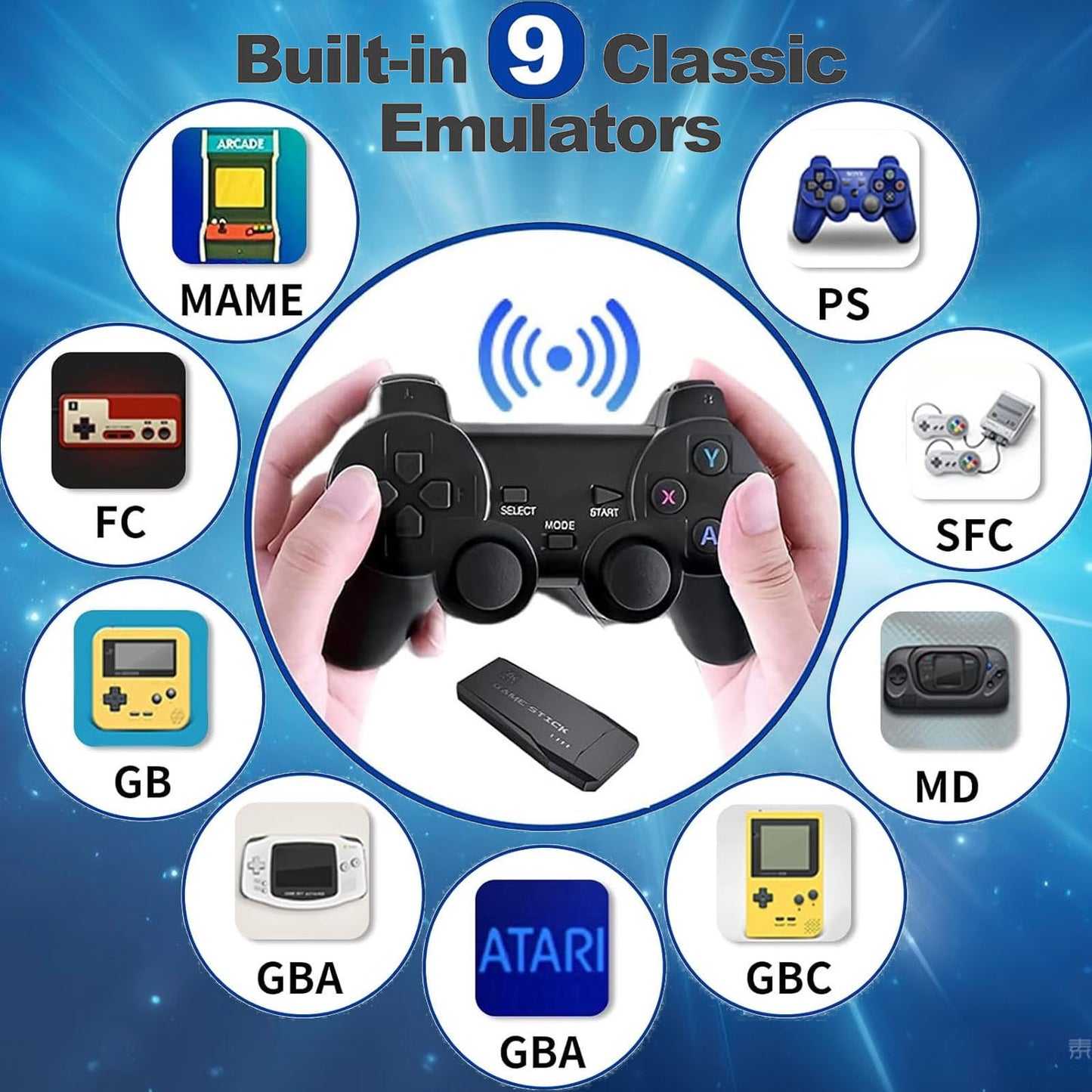 Retro Game Console